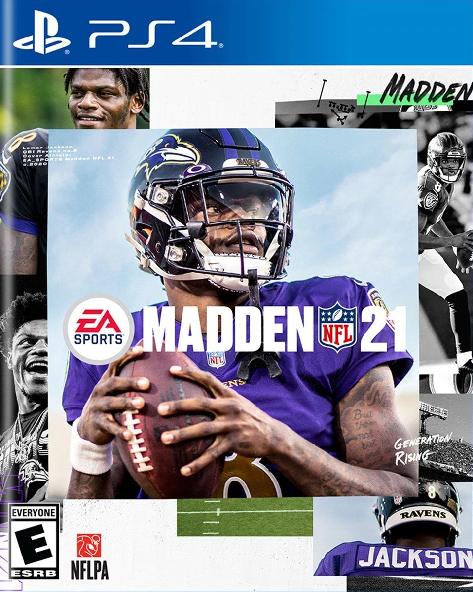 Madden NFL 21 box art
