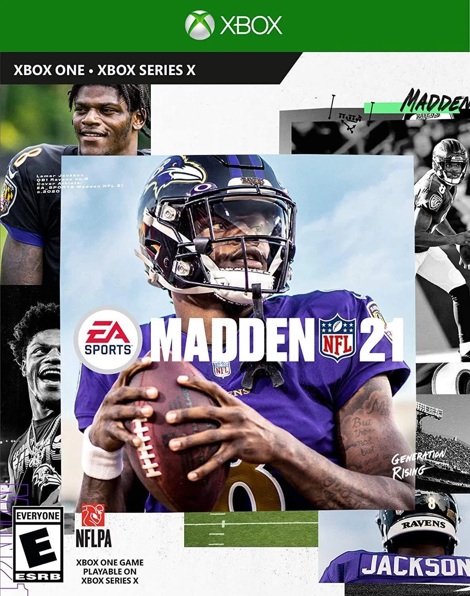 Madden NFL 21 box art