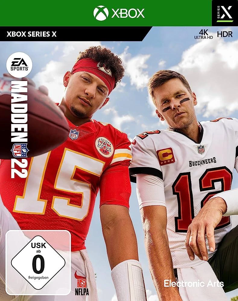 Madden NFL 22 box art