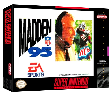 Madden NFL '95 box art