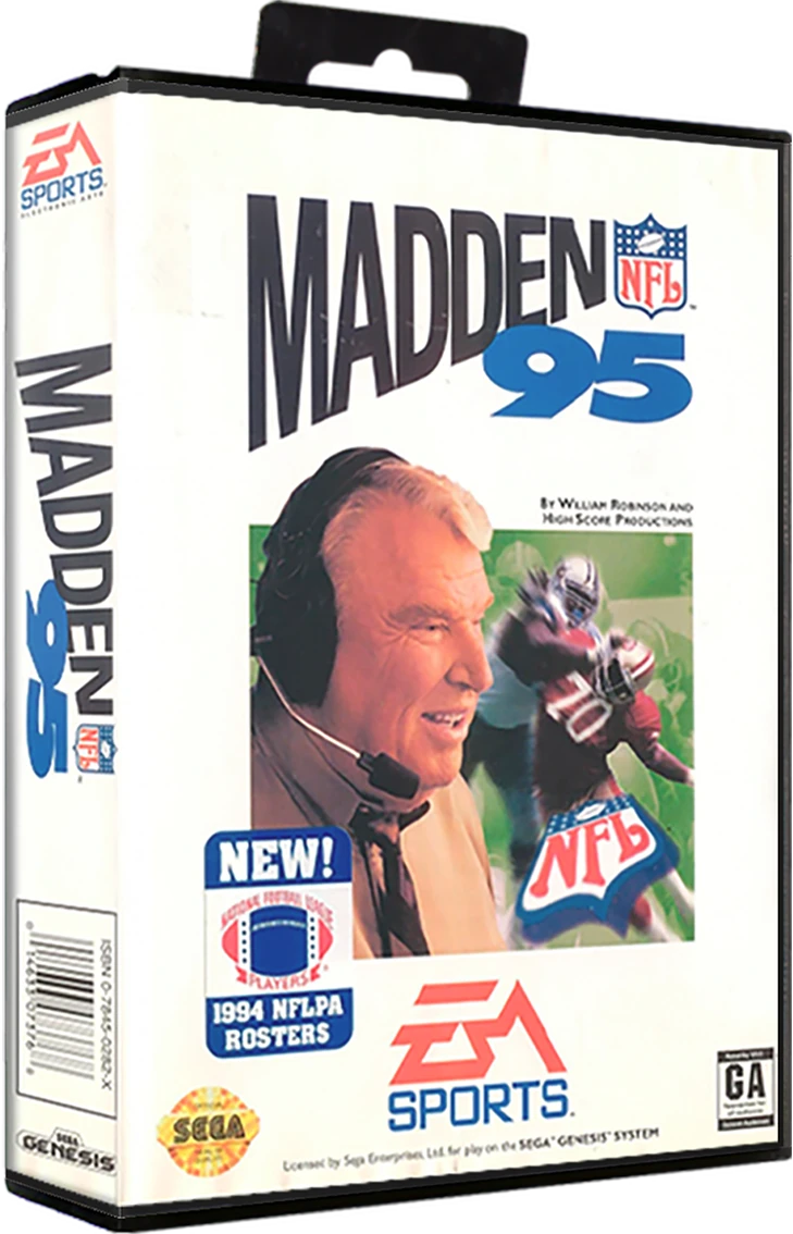 Madden NFL '95 box art