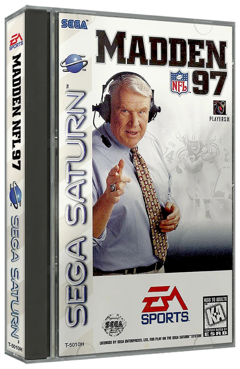 Madden NFL 97 box art