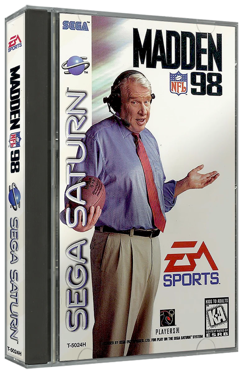 Madden NFL 98 box art