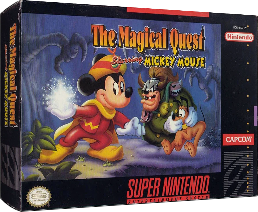 Magical Quest starring Mickey Mouse box art