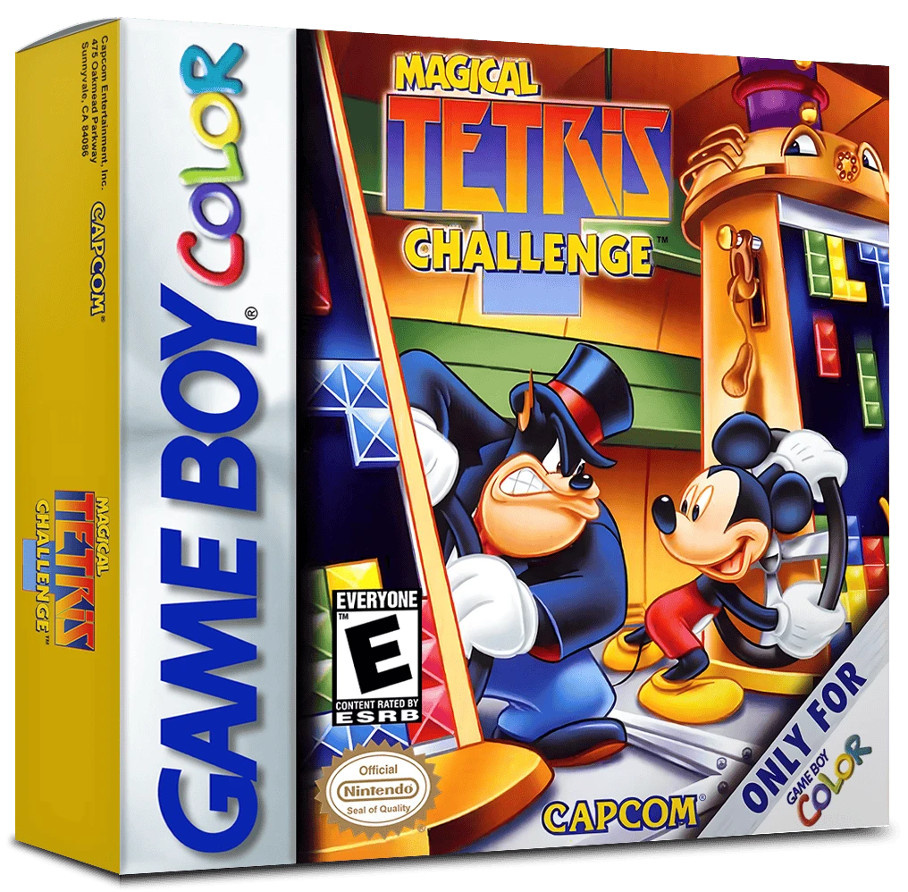 Magical Tetris Challenge box art