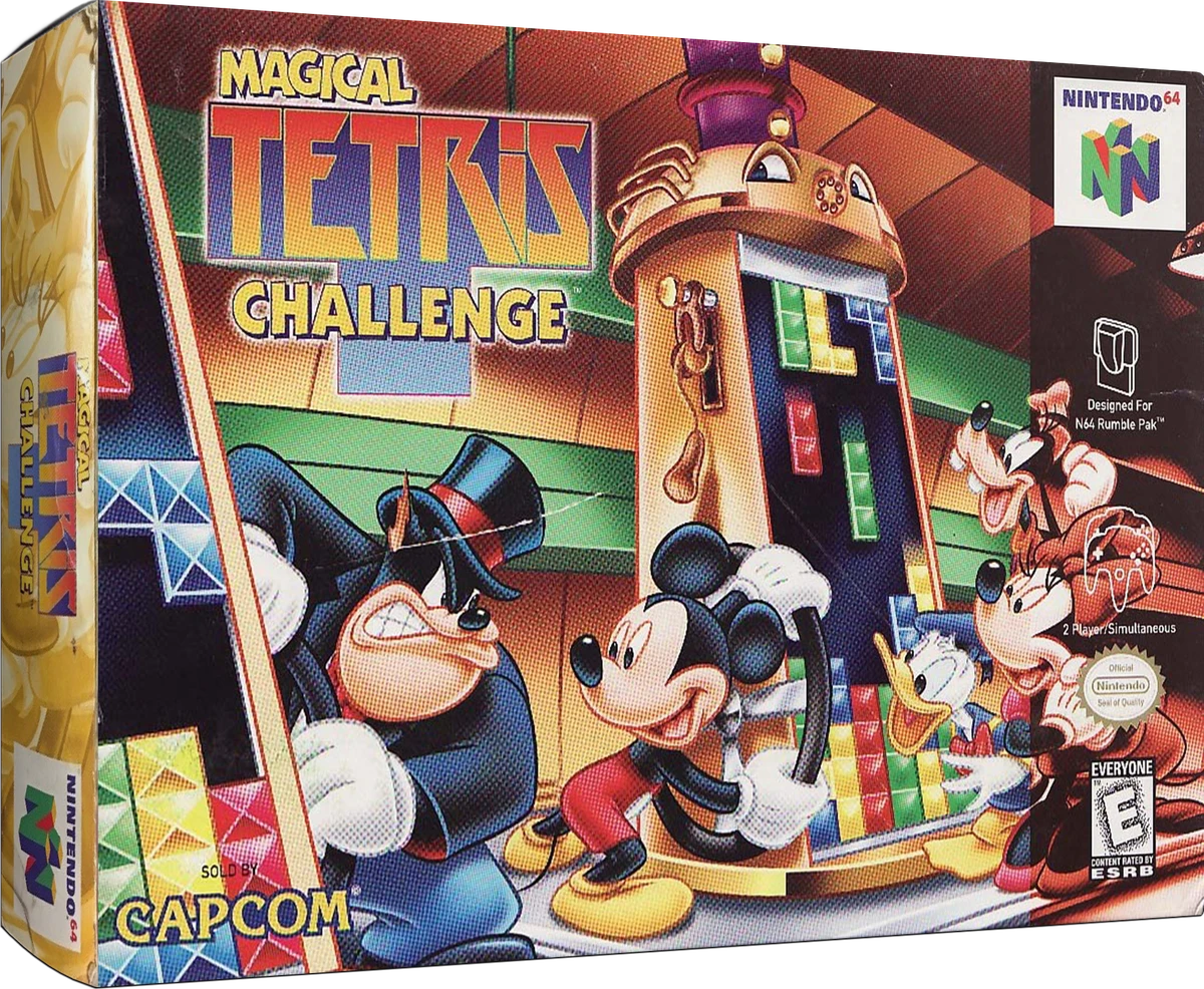 Magical Tetris Challenge box art