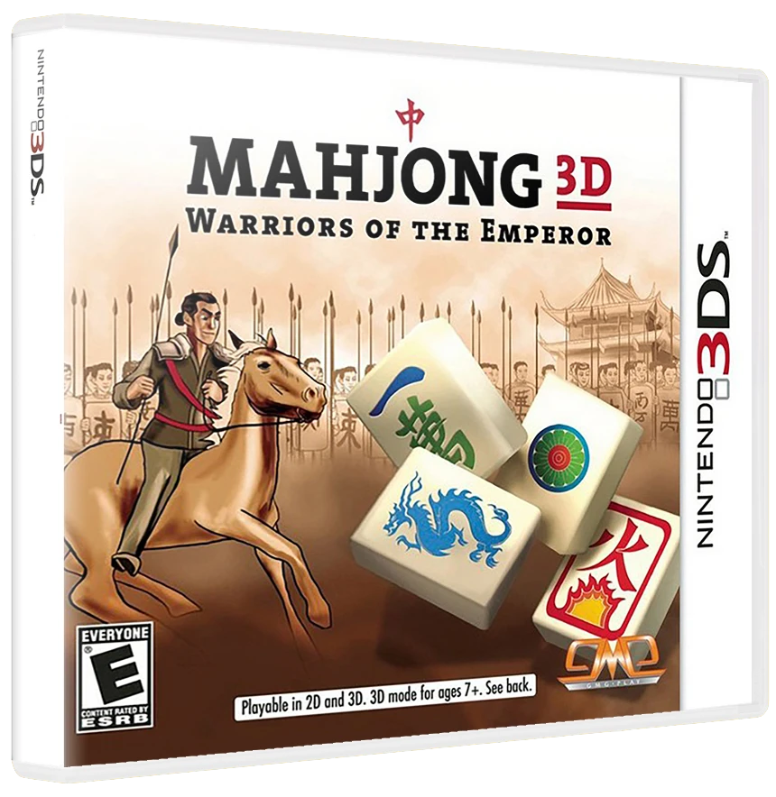Mahjong 3D: Warriors Of The Emperor box art