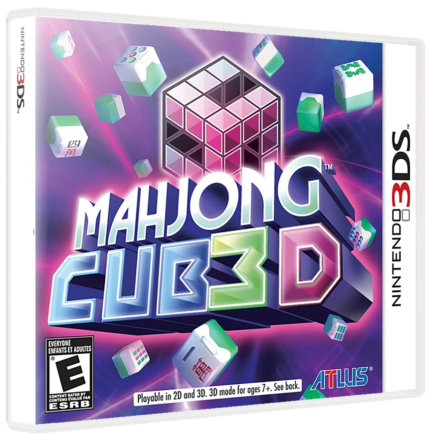 Mahjong Cub3d box art