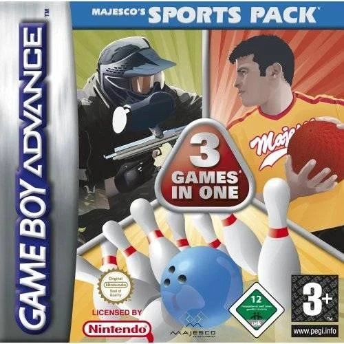 Majesco's Sport Pack box art