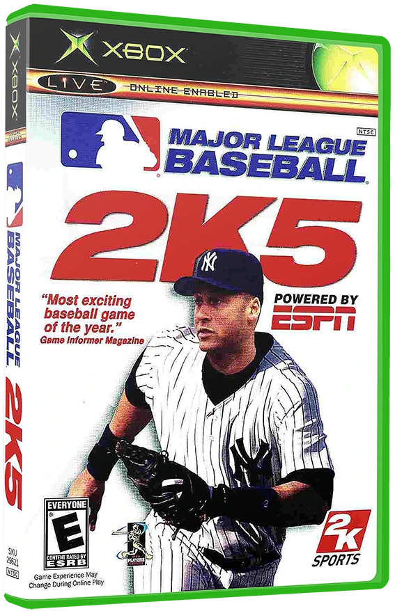 Major League Baseball 2K5 box art