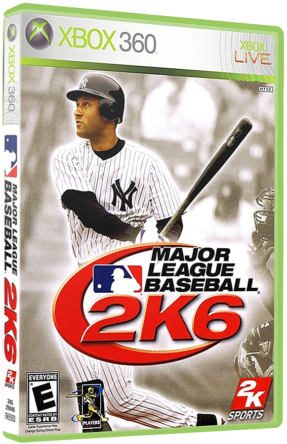 Major League Baseball 2K6 box art