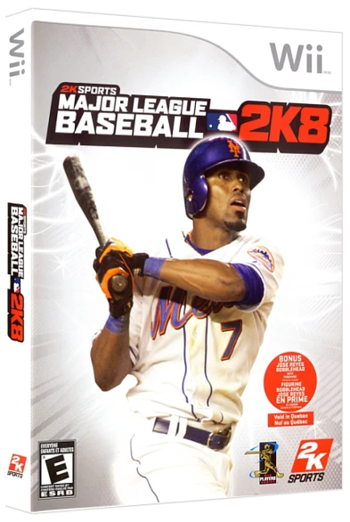 Major League Baseball 2K8 box art