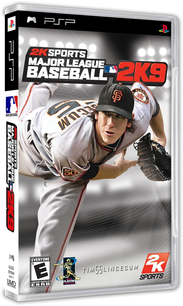 Major League Baseball 2K9 box art