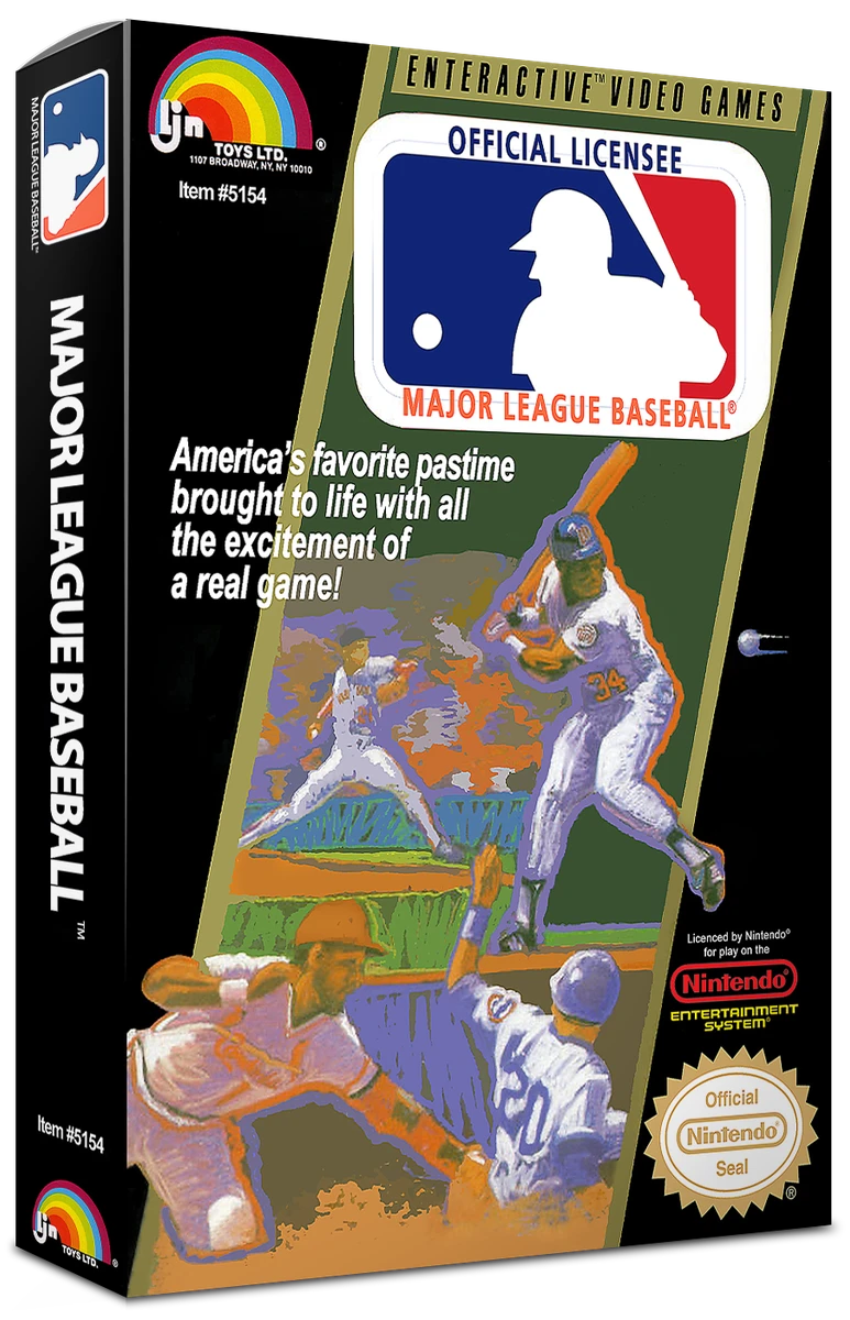 Major League Baseball box art