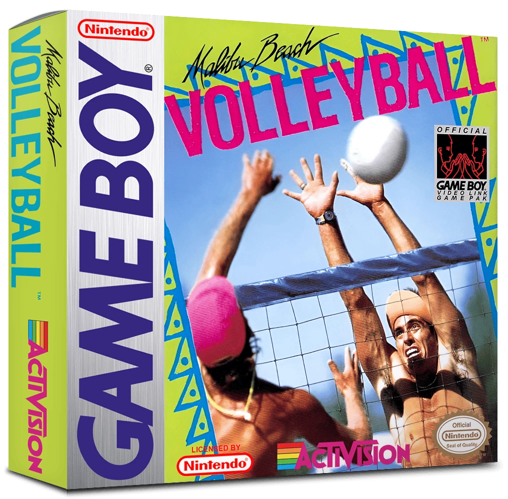 Malibu Beach Volleyball box art