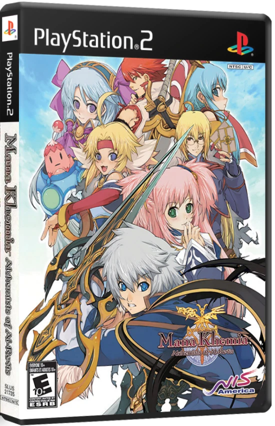 Mana Khemia Alchemists of Al-Revis box art