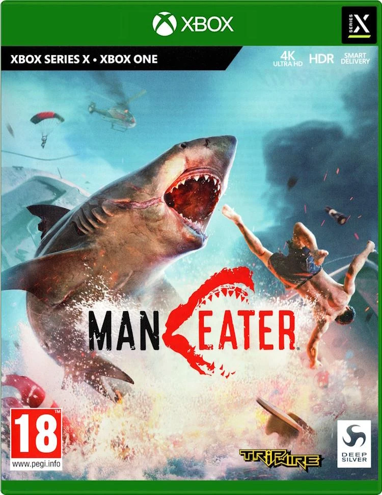 Maneater box art