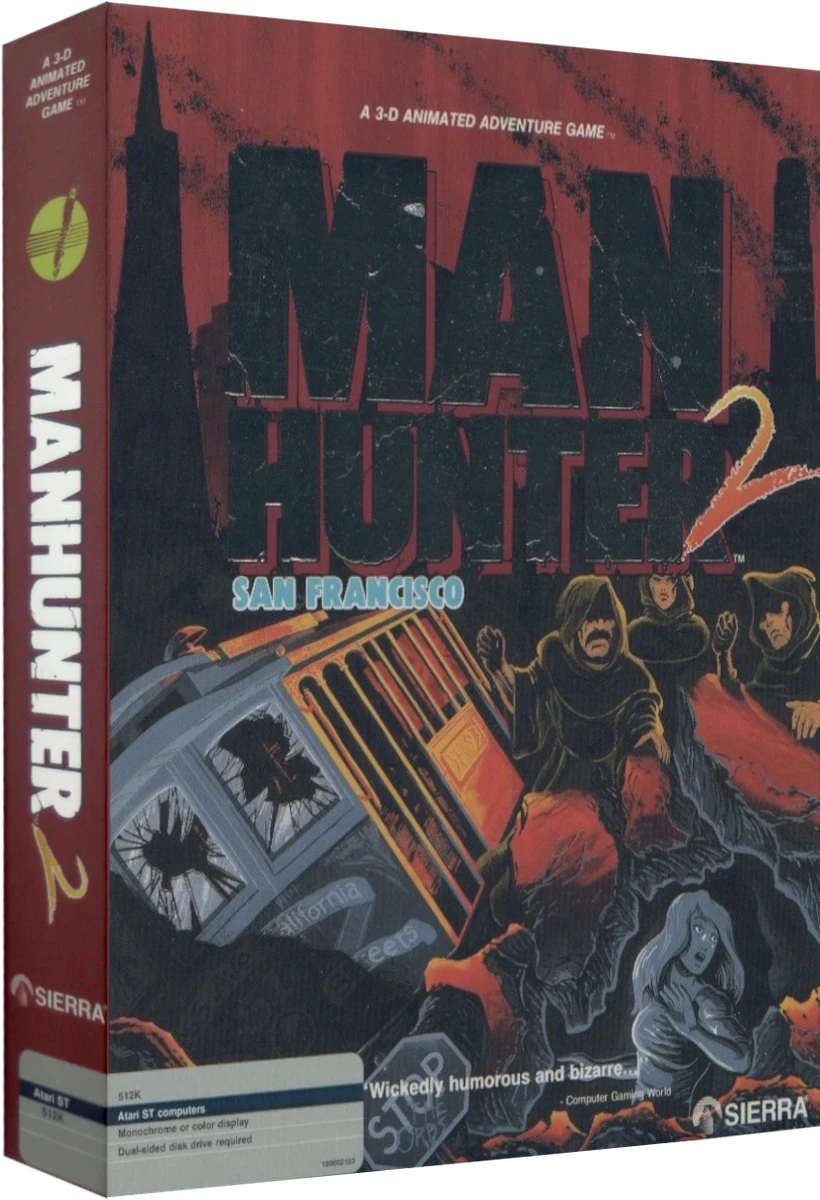 Manhunter 2: San Francisco box art
