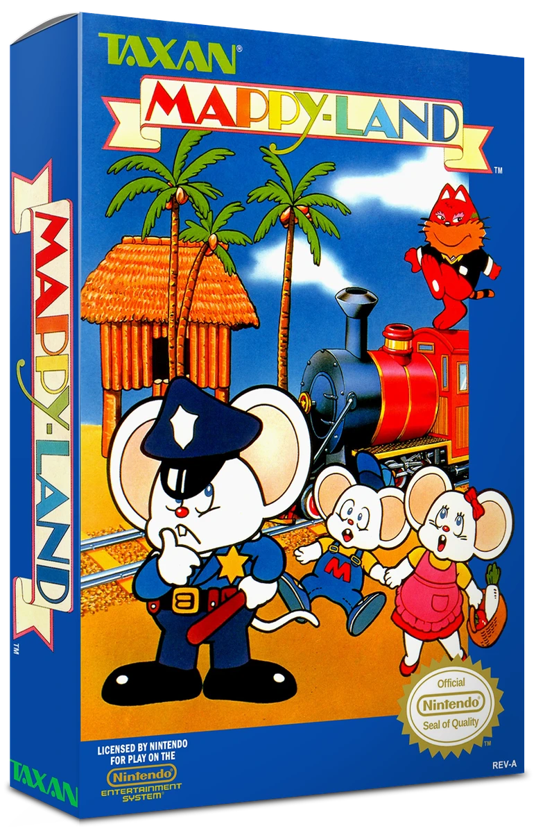 Mappy-Land box art