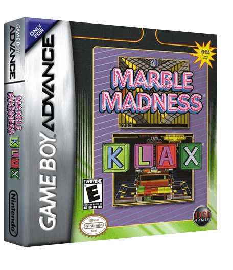 Marble Madness & Klax box art