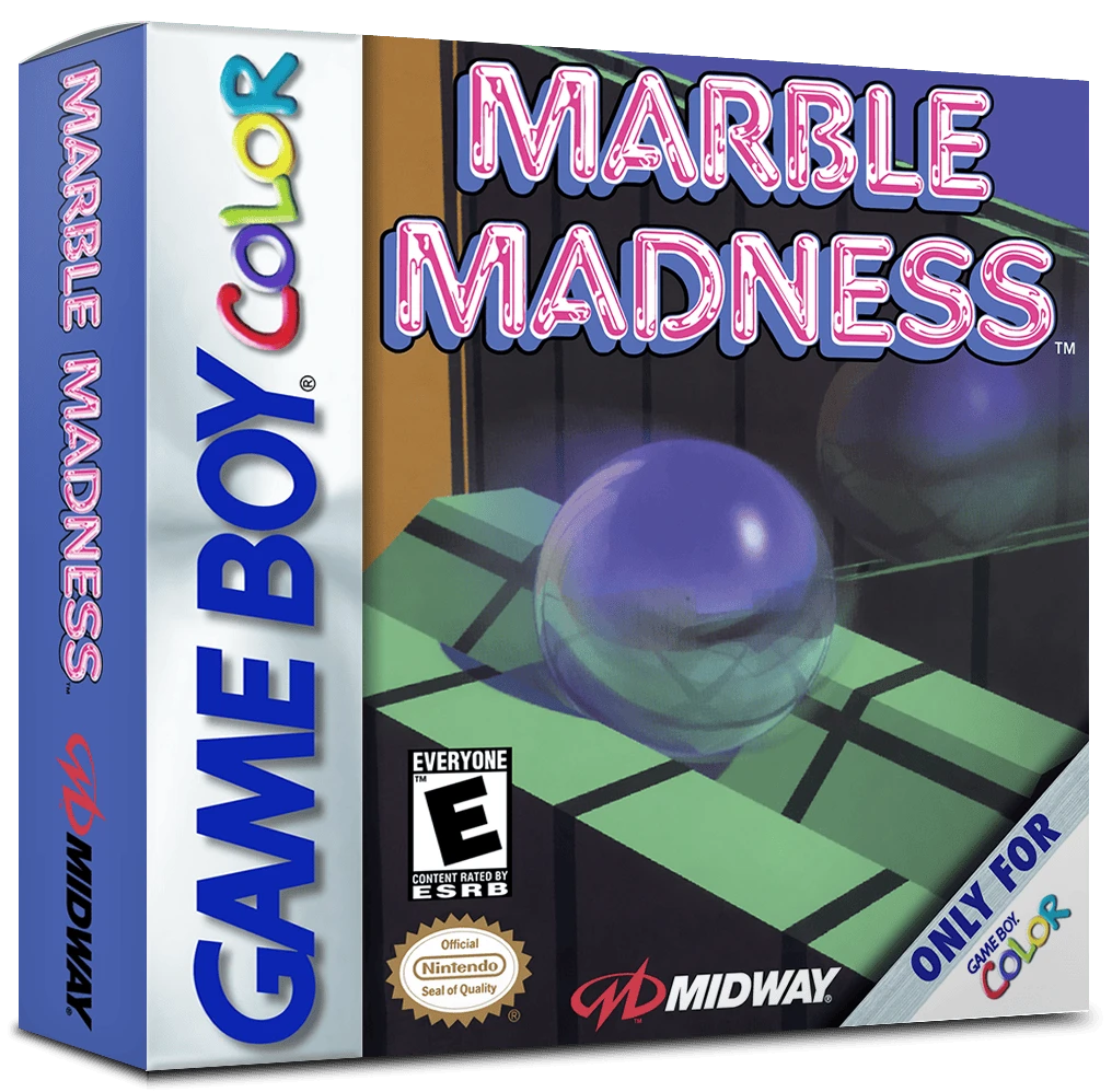 Marble Madness box art