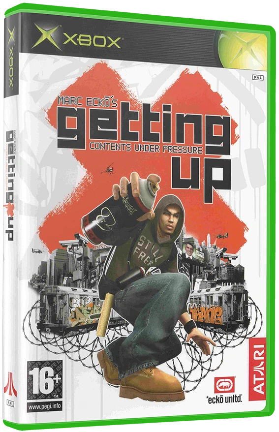 Marc Ecko's Getting Up Contents Under Pressure box art