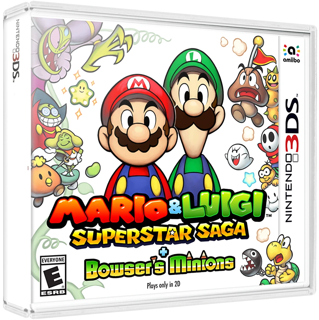 Mario & Luigi: Superstar Saga + Bowser's Minions box art