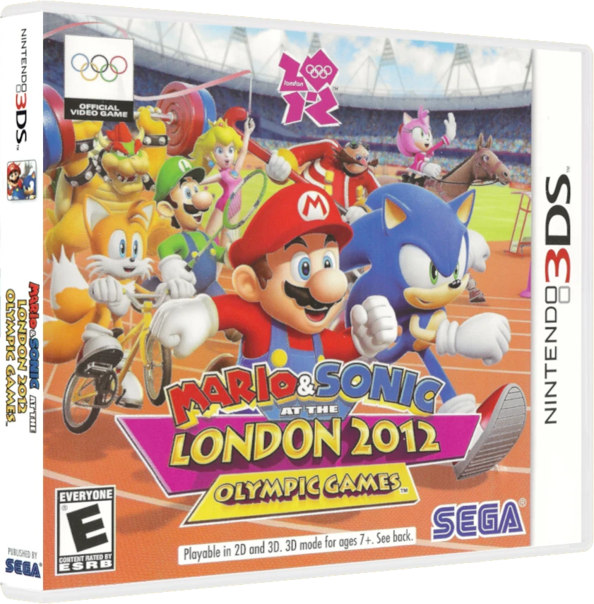 Mario & Sonic at the London 2012 Olympic Games box art