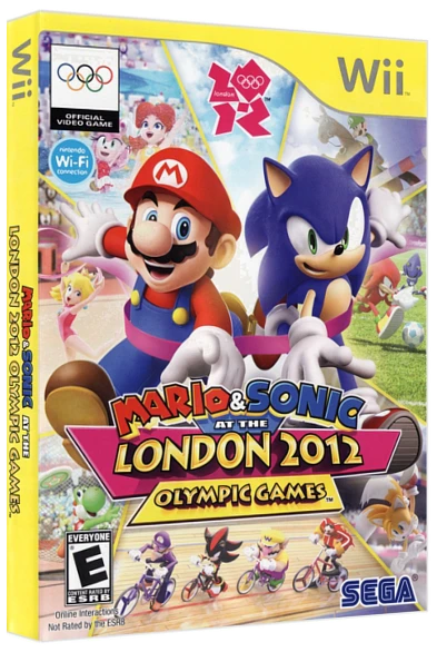 Mario & Sonic at the London 2012 Olympic Games box art