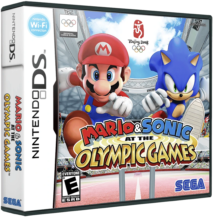 Mario and Sonic at the Olympic Games box art