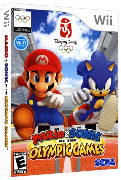 Mario & Sonic at the Olympic Games box art