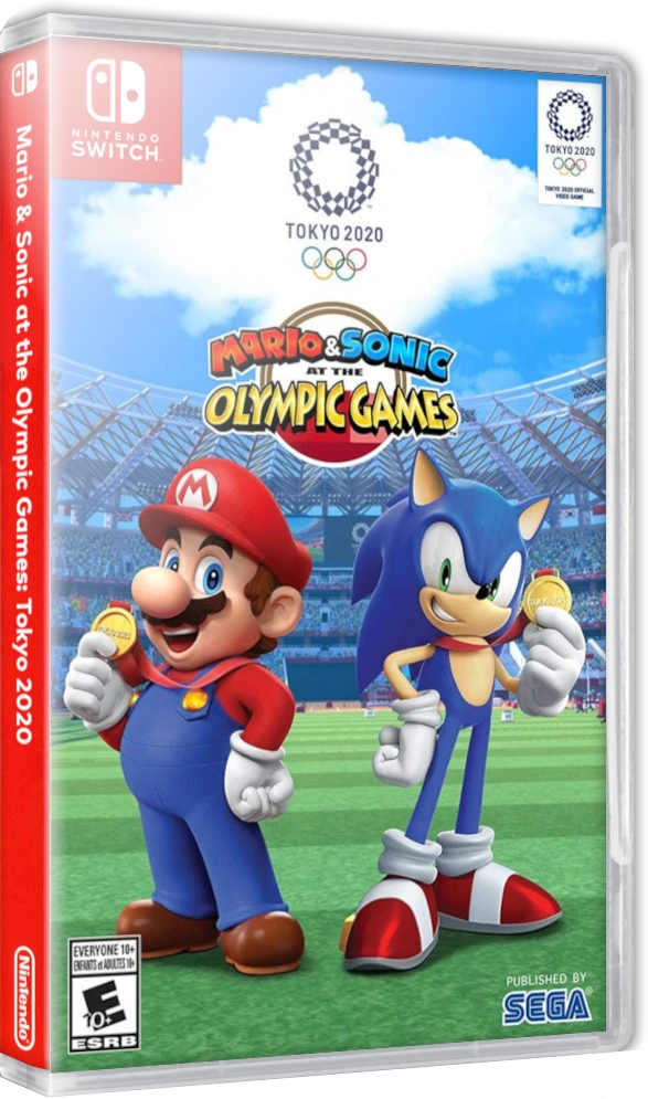 Mario & Sonic at the Olympic Games Tokyo 2020 box art