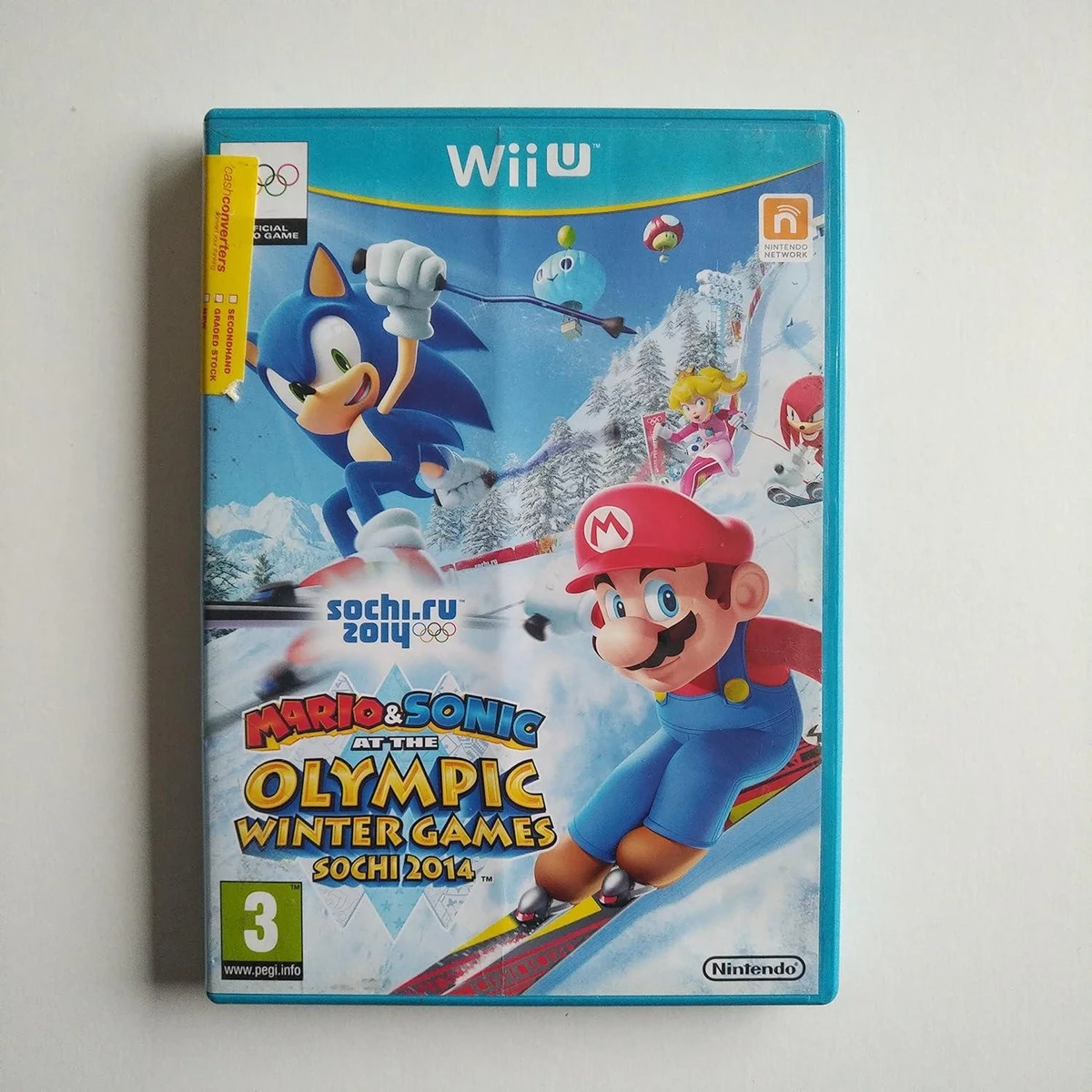 Mario & Sonic at the Olympic Winter Games: Sochi 2014 box art