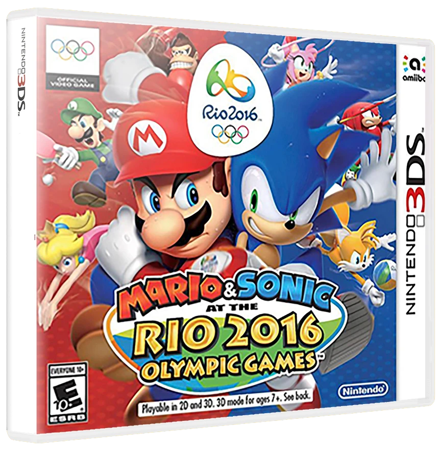 Mario & Sonic at the Rio 2016 Olympic Games box art