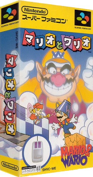 Mario & Wario box art