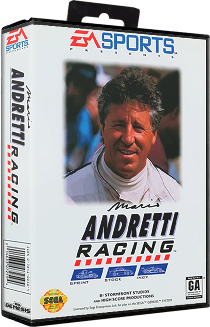 Mario Andretti Racing box art