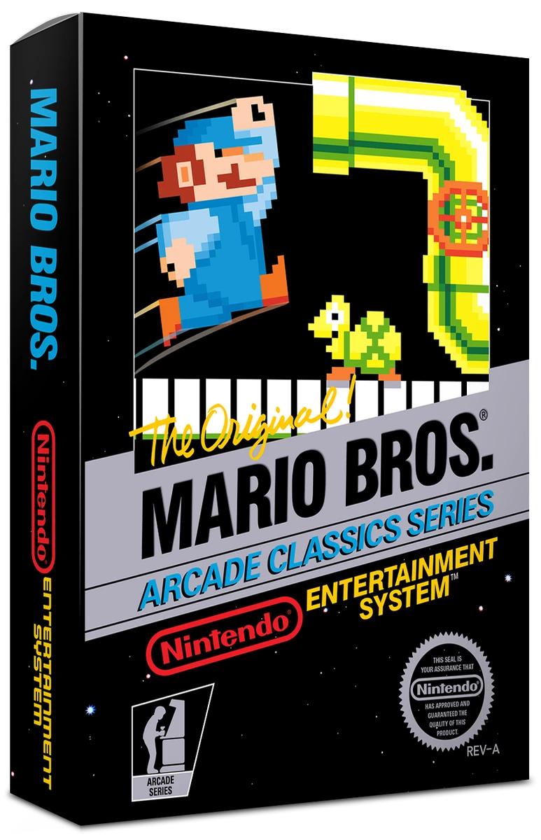 Mario Bros. box art