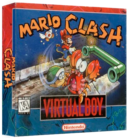 Mario Clash box art