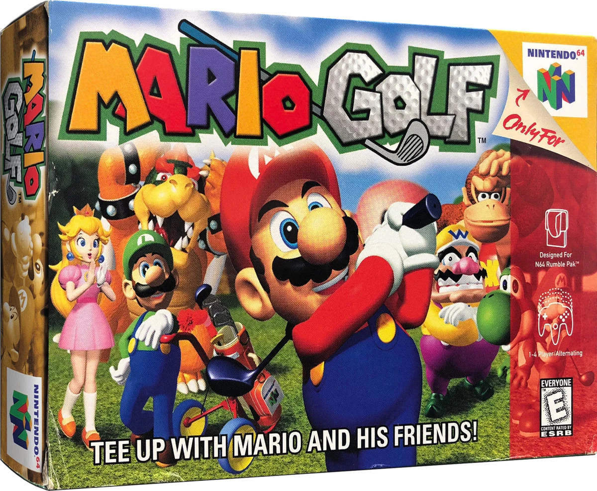 Mario Golf box art