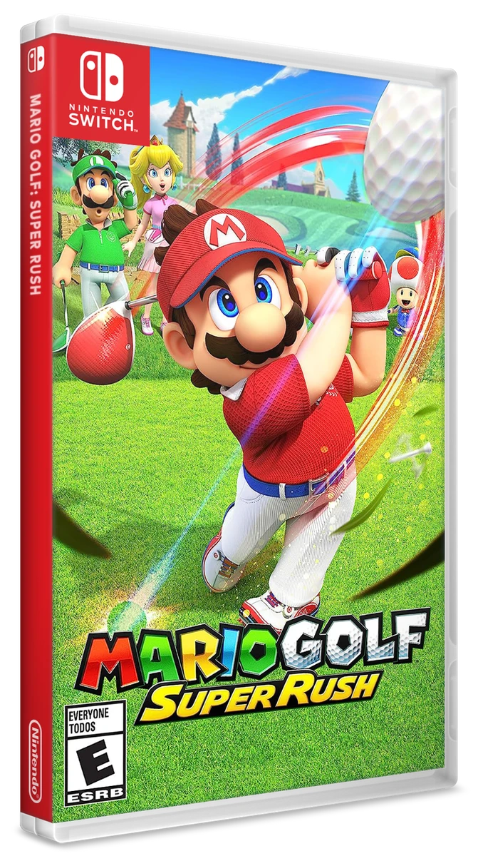 Mario Golf: Super Rush box art