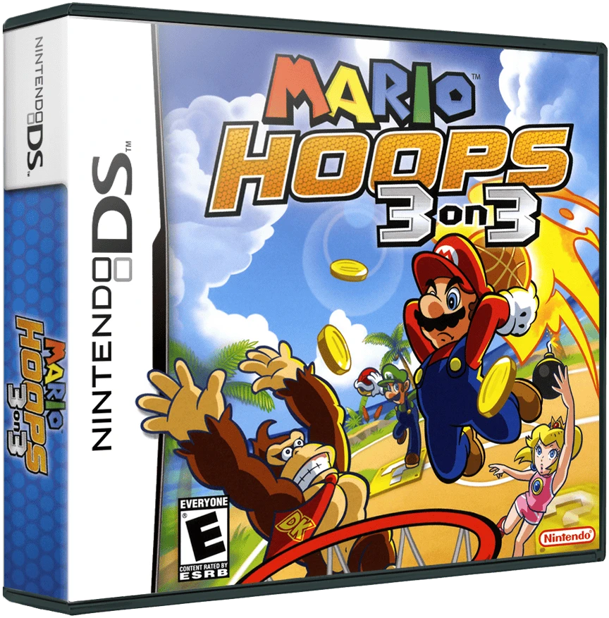 Mario Hoops 3 on 3 box art