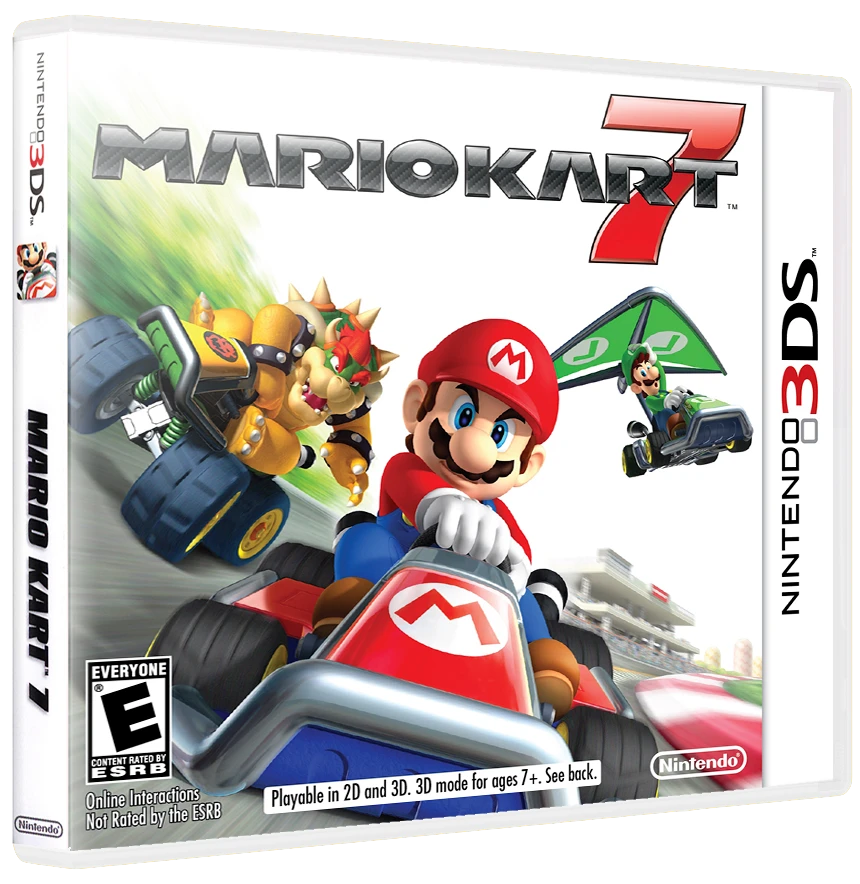 Mario Kart 7 box art