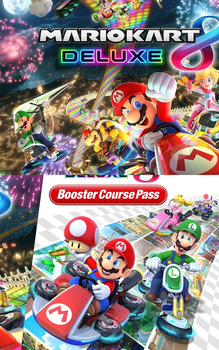 Mario Kart 8 Deluxe + Booster Course Pass box art