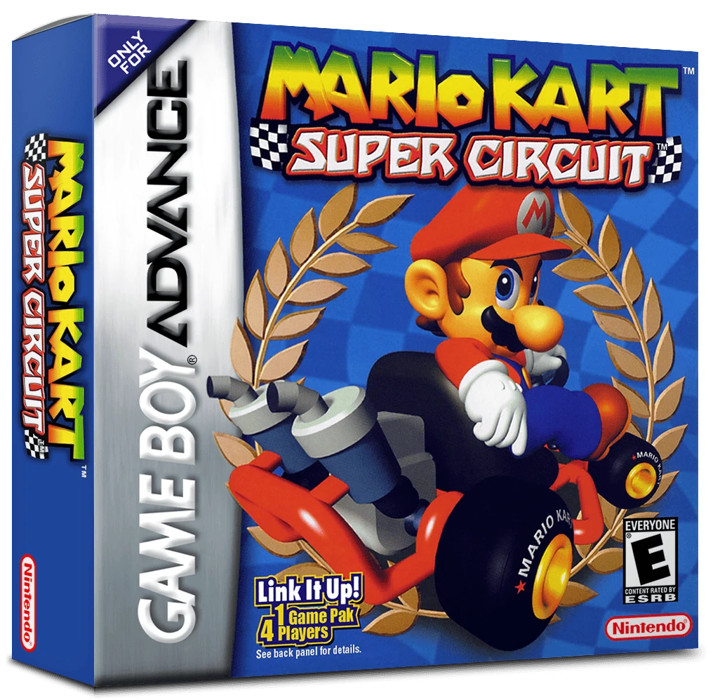 Mario Kart Super Circuit box art