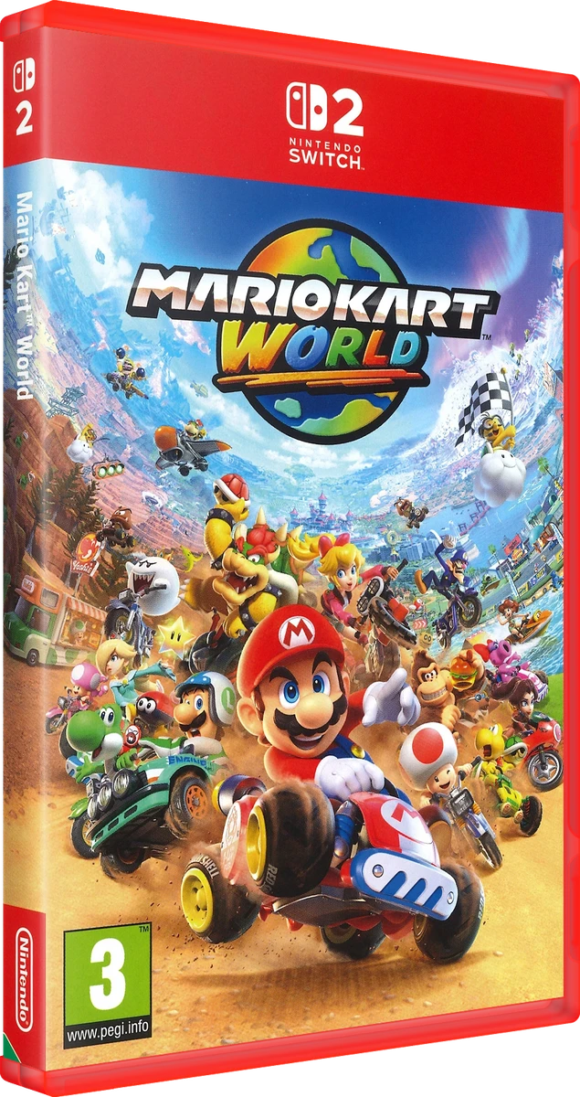 Mario Kart World box art