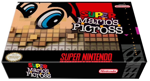 Mario no Super Picross box art