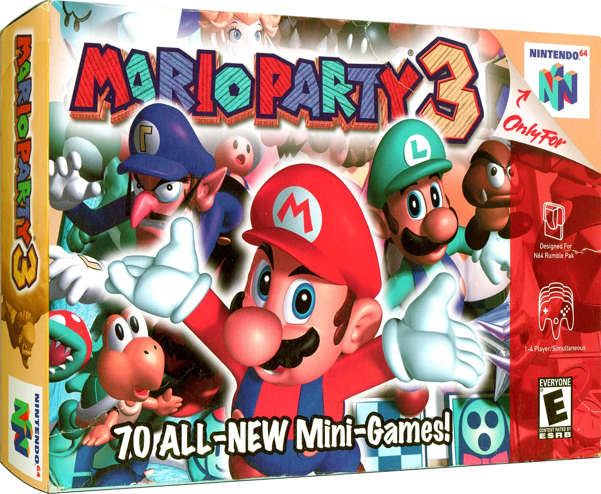 Mario Party 3 box art