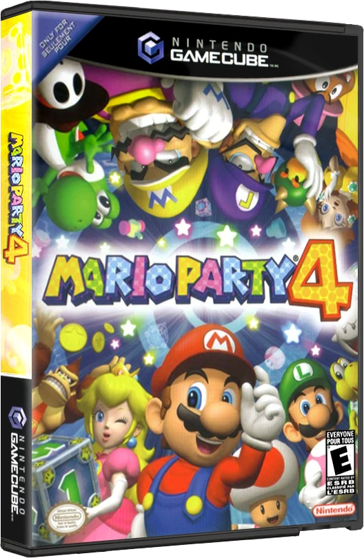 Mario Party 4 box art
