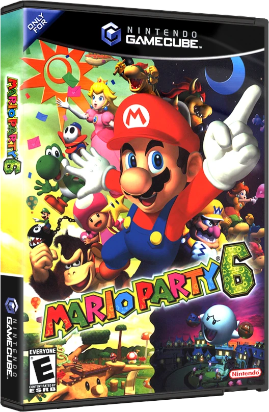 Mario Party 6 box art