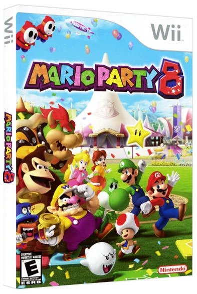 Mario Party 8 box art